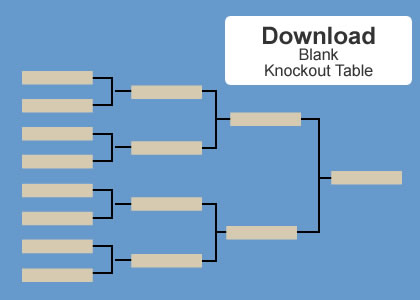 download blank knockout table